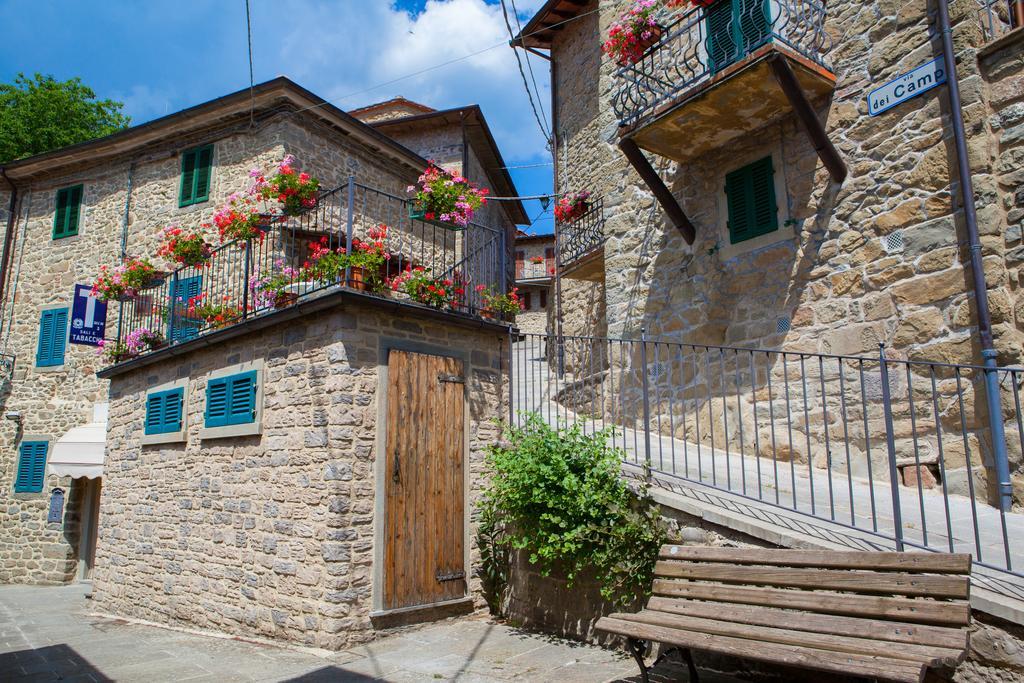 Il Borgo Dei Corsi - Charming Holiday Apartments Ortignano Raggiolo Exteriör bild